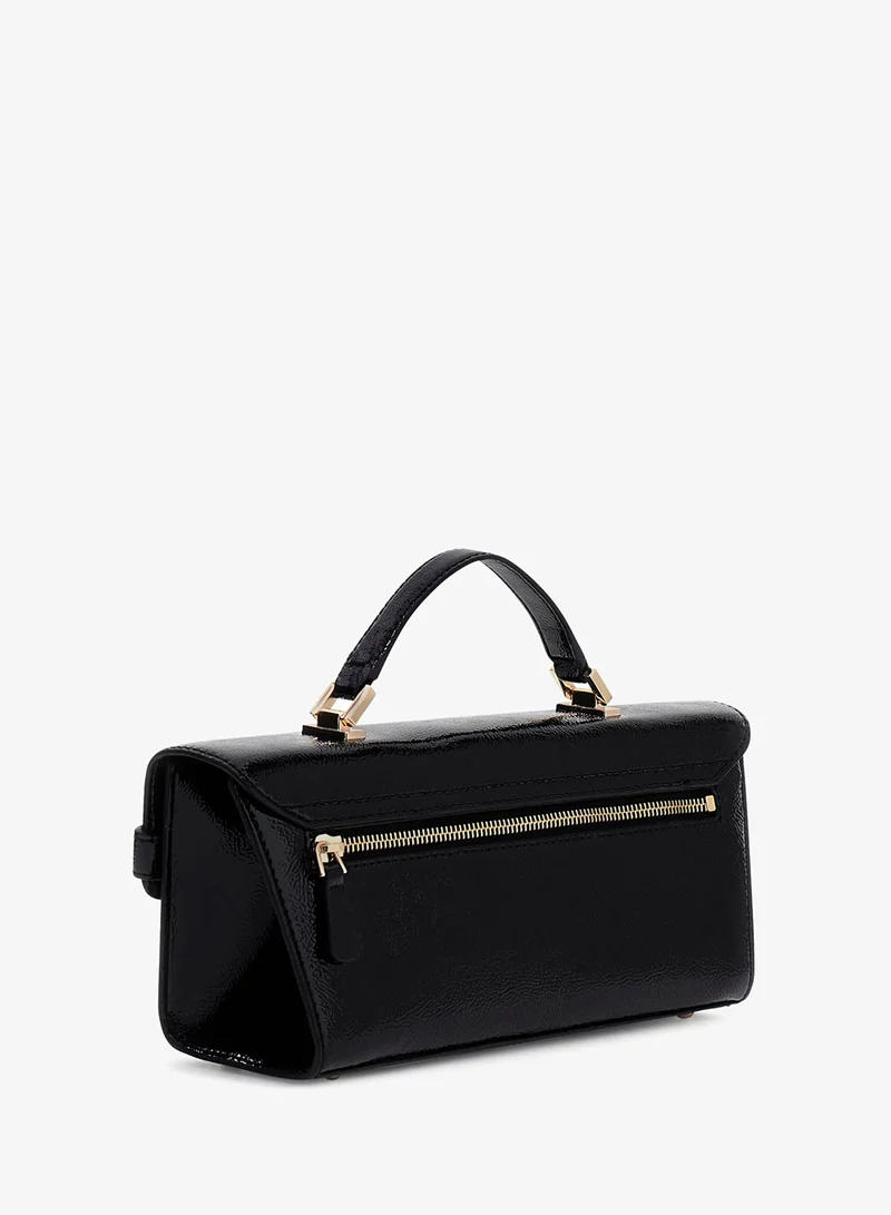 GUESS Cirene Top Handle Flap Over Satchel Bag